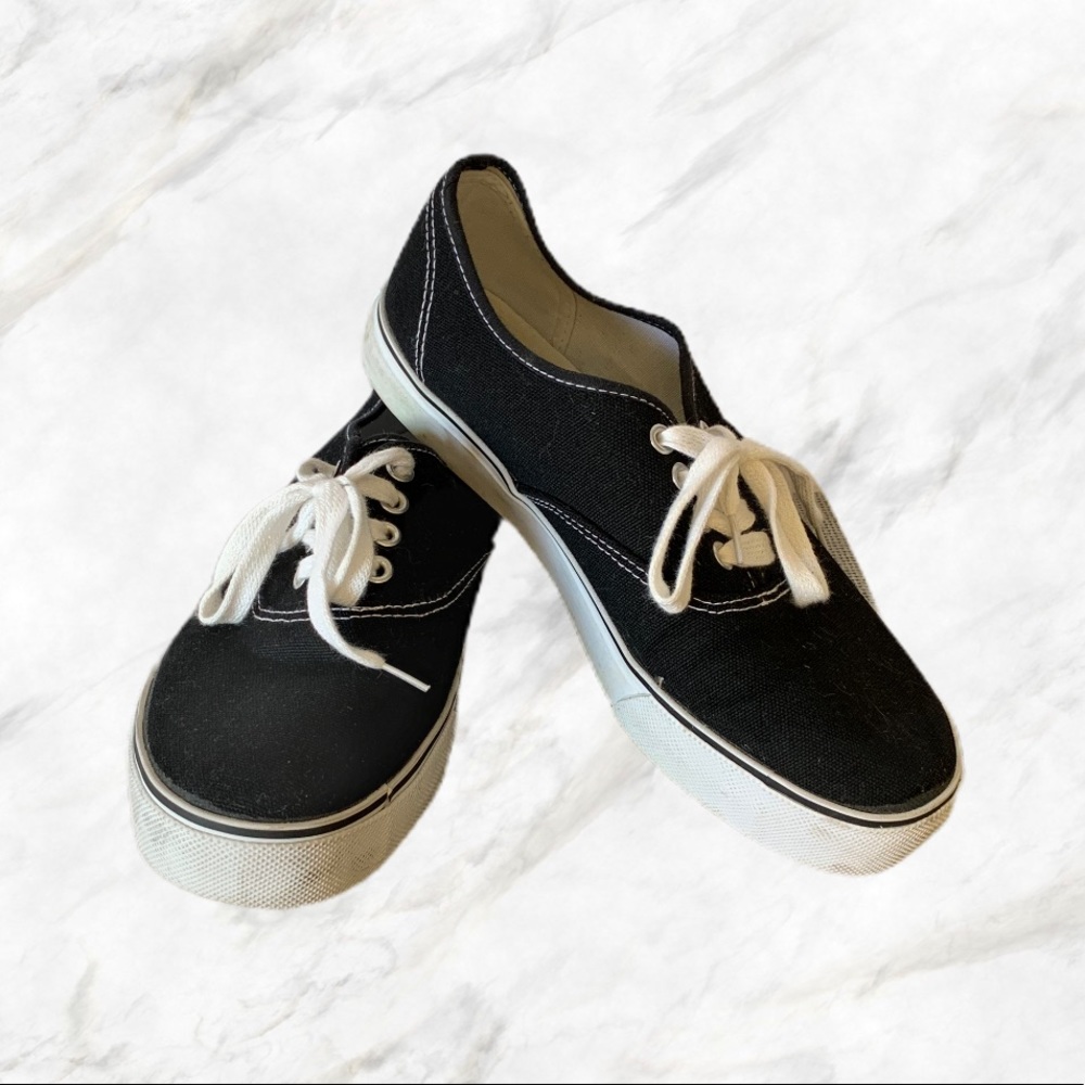 Cherokee  Lace Up Black Sneakers Size 8 Men's